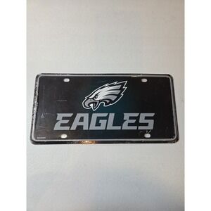 Philadelphia Eagles Metal License Plate Auto Tag NFL Rico Wordmark
